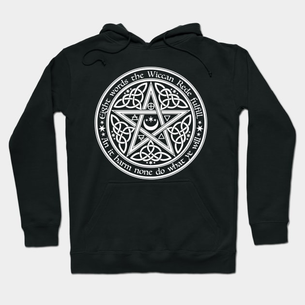 Celtic Pentagram Hoodie by RavenWake